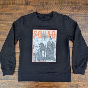 Hocus Pocus Sanderson Sisters Squad Halloween Crewneck Sweater Women's Medium